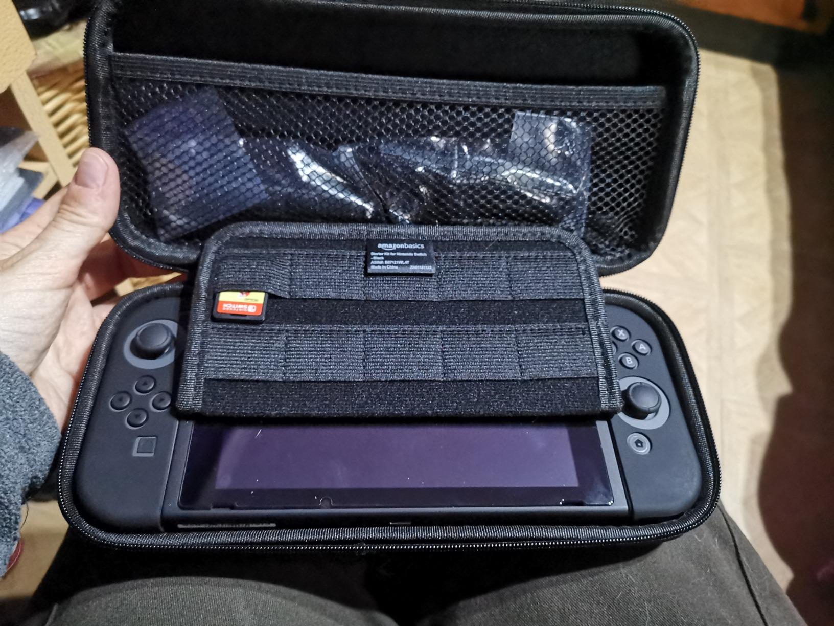 Amazon Basics - Kit de protección para Nintendo Switch : Amazon.es ...