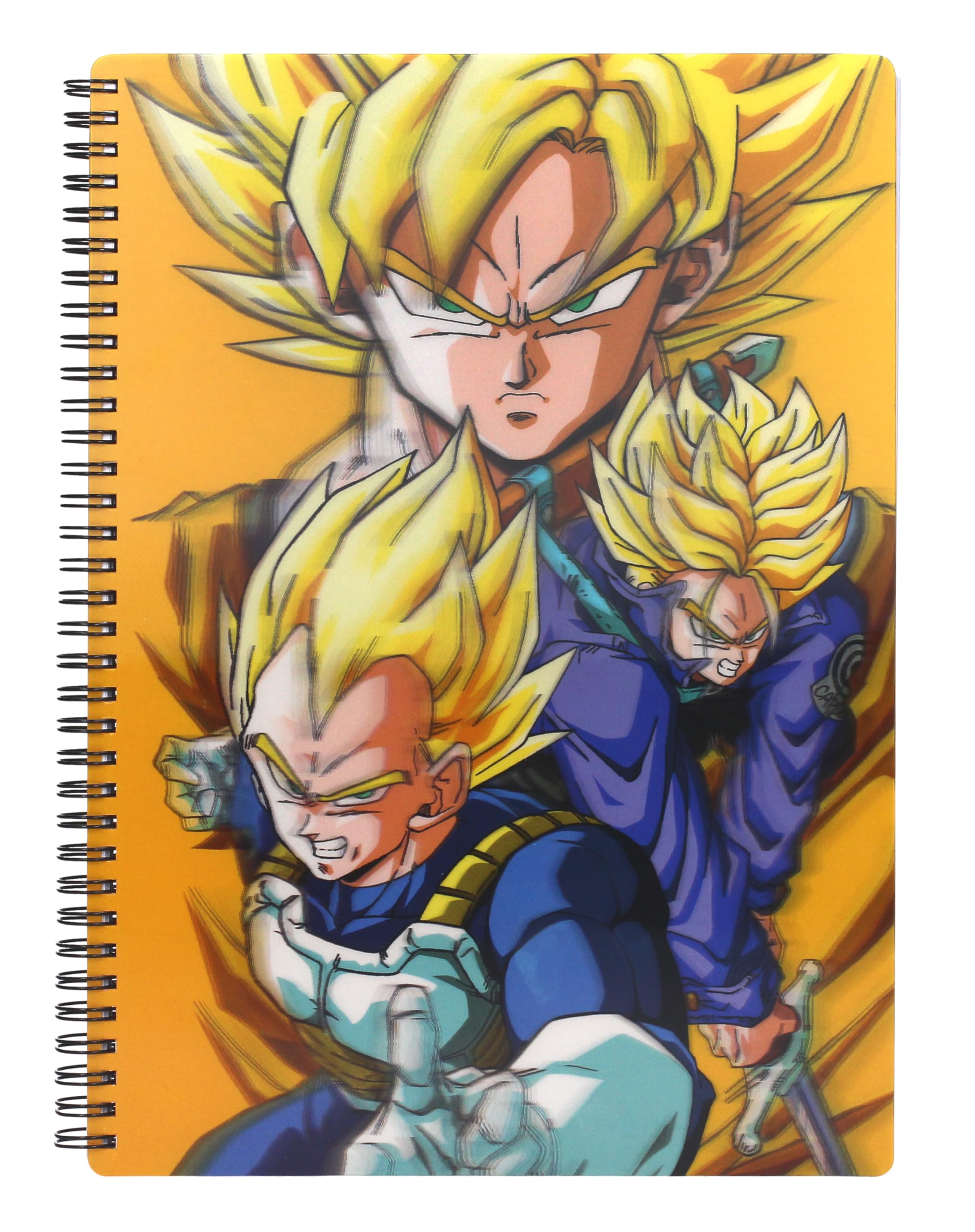 Dragon Ball Notizbuch mit 3D-Effekt Saiyans