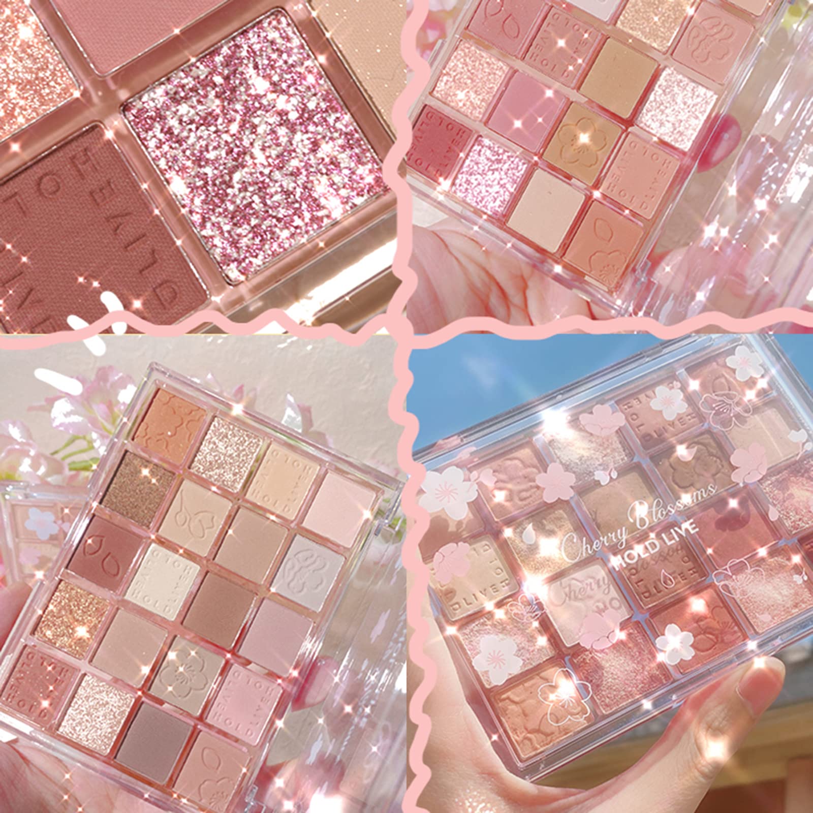 Amazon.co.jp: アイシャドウ,JUANZI ホールドライブ20色アイシャドウ