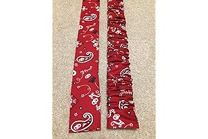 SHORT LENGTH, Slip-on OU Oklahoma Sooners Paisley Print Lamp Cord cover