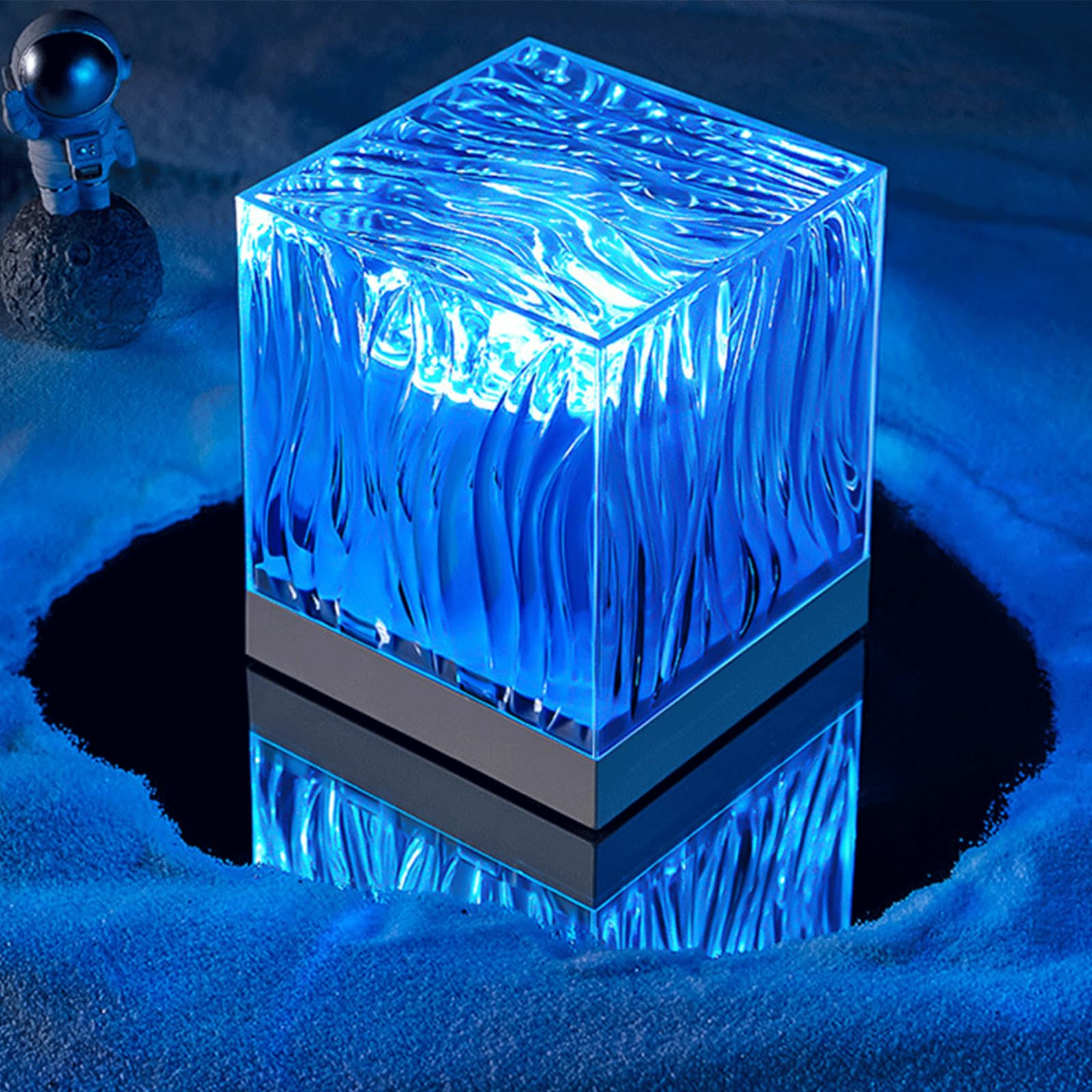 AMXGPT Northern Lights Lamp, 17 Color Northern Lights for Bedroom Indoor Starry Night Light, Wave Cube Lamp