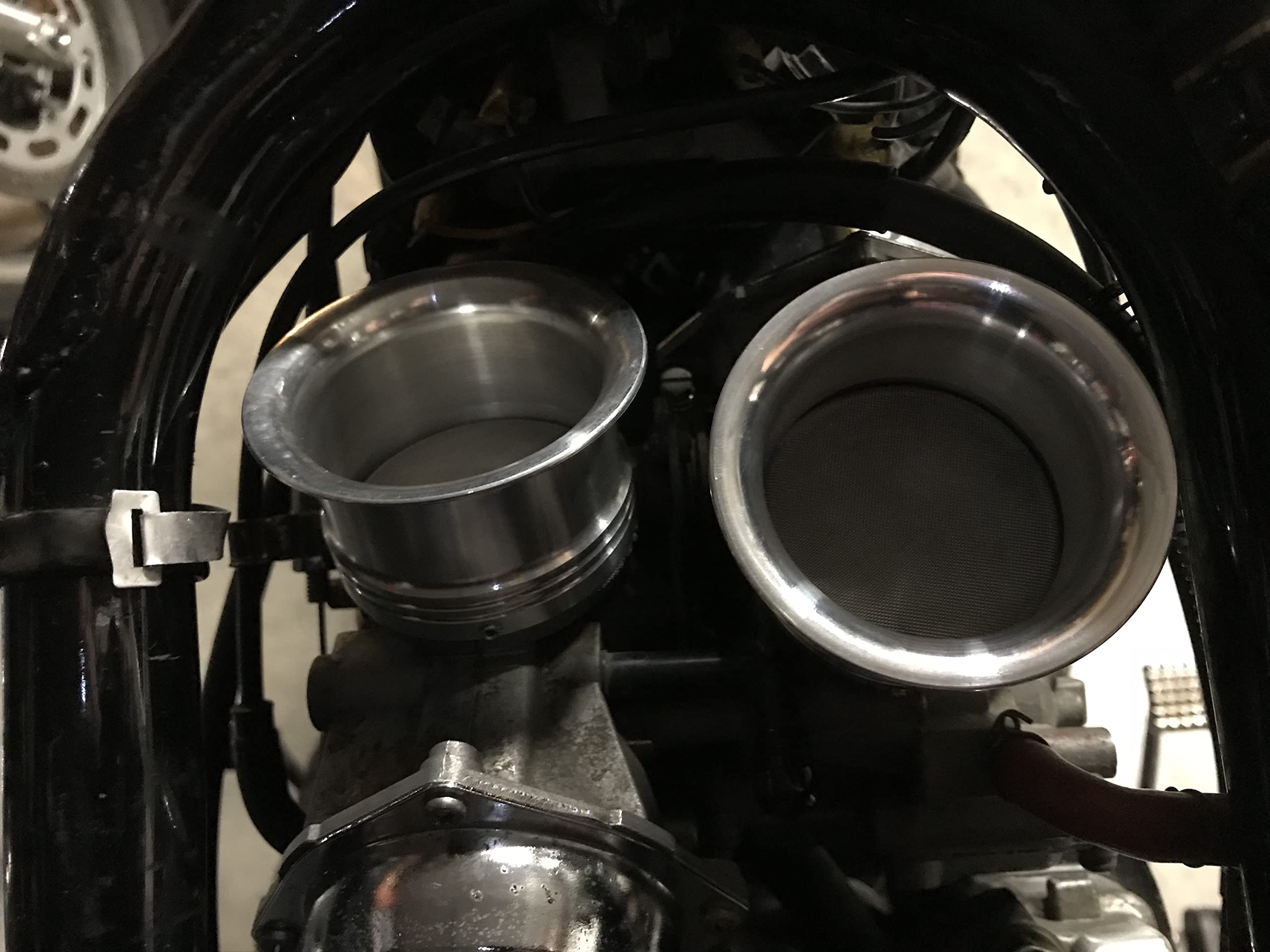 ベムスター（2013年） ウルト Amazon.com: TJ BRUTAL CUSTOMS Velocity Stack Dual Carburetor