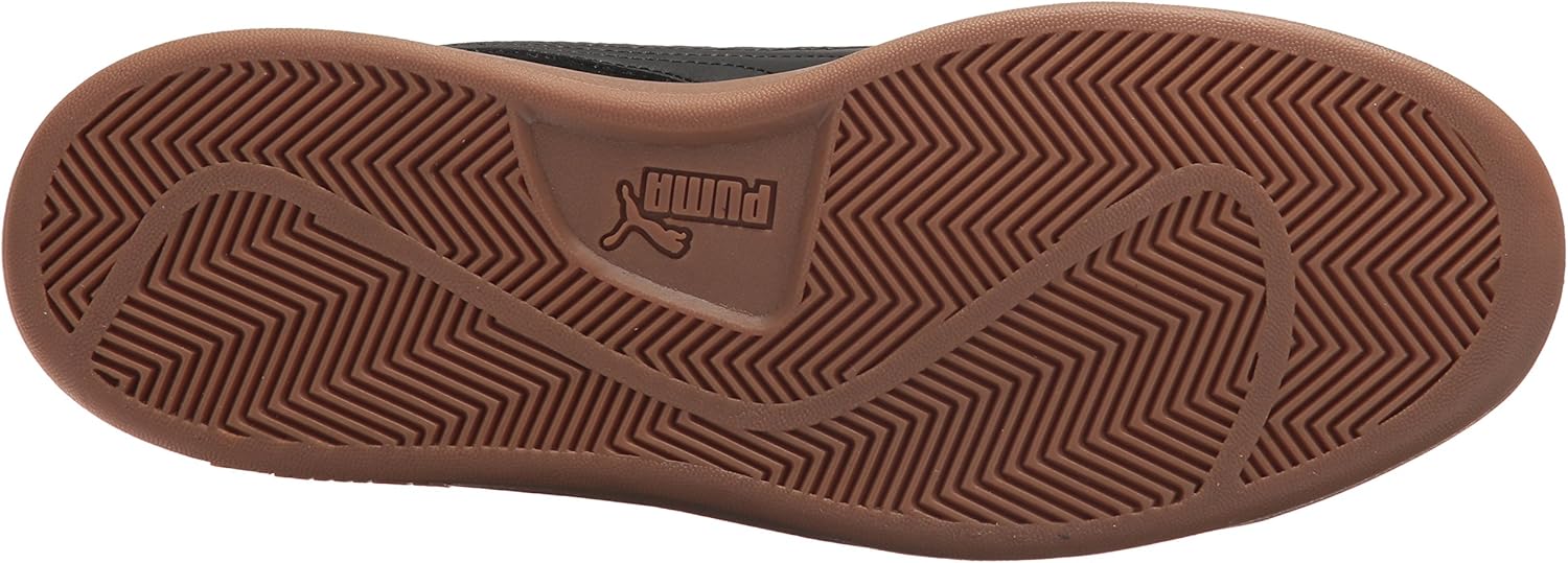 PUMA Unisex-Adult Smash V2 Sneaker 4 Black/Black