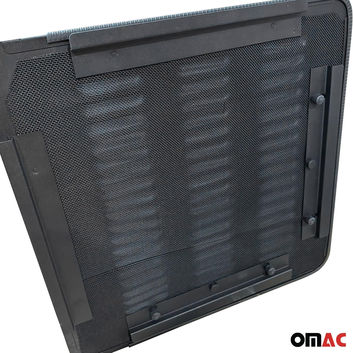 OMAC - Grilles de ventilation pour porte coulissante - Compatibles avec VW Transporter T5 T6 2003-2024 - Désenfumage