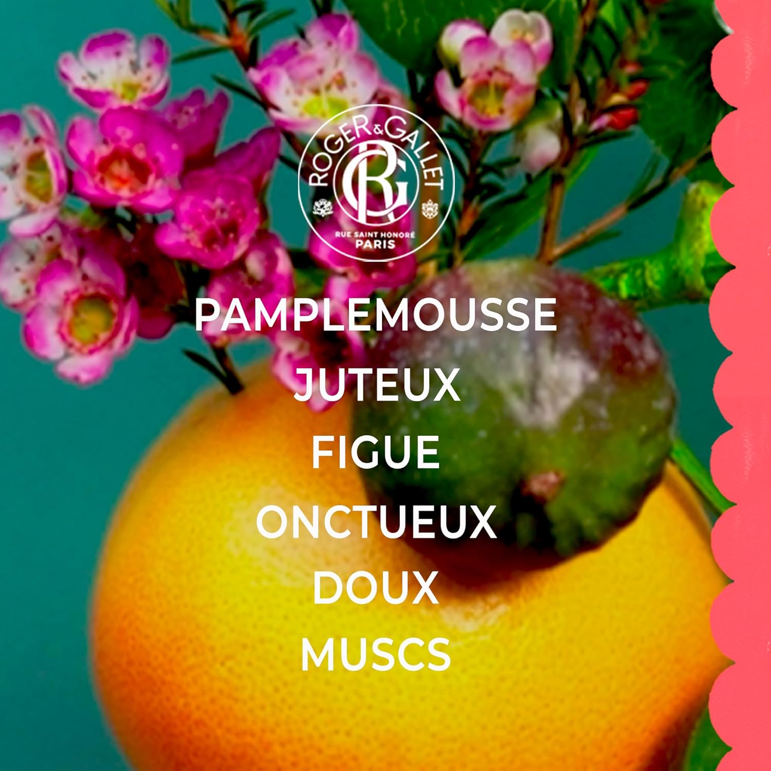 ROGER & GALLET | FIG BLOSSOM Wellbeing Solid Perfume | Long Lasting Alcohol Free Perfume Stick (0.17 oz) - Image 3