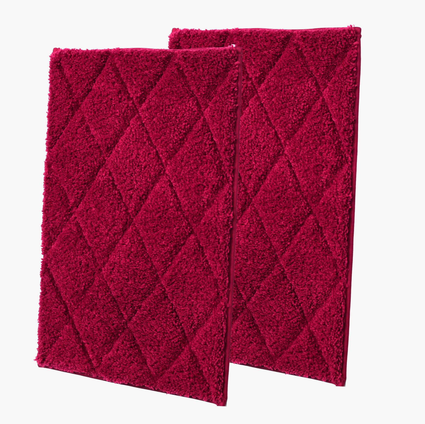 Zarisi Bath Mat for Bathroom and Kitchen Floor, Water Absorbent, Non Slip, Soft and Cozy and Machine Washable Mats (40x60 cm, Diamond, Maroon, Set of 2) (B0CV5X3MSK) Amazon Price History, Amazon Price Tracker