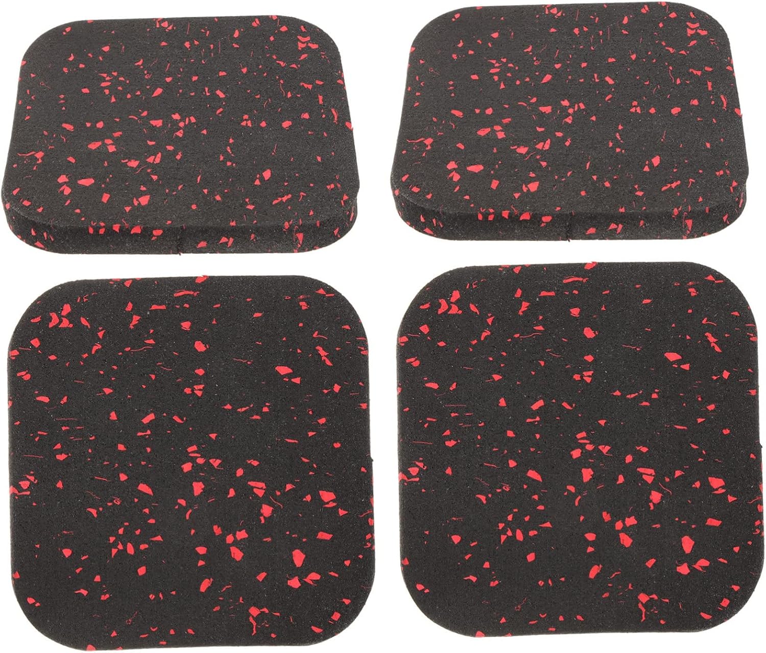 Kisangel 4pcs Sound Insulation Mat Furniture Soundproof Pad Gym Pads Flooring