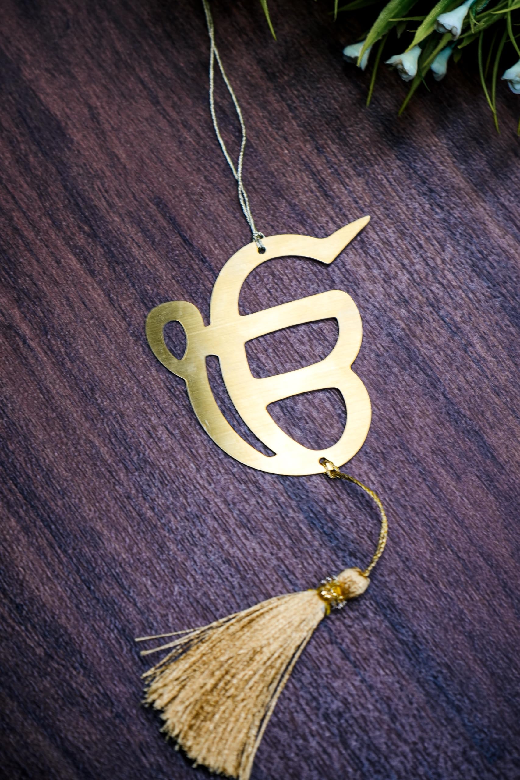 Genesis Arts Religious|Hindu|Culture|Car Hanging Dream Catcher Accessories Ornament Multipurpose Use Hanging, Gift (EK ONKAR)
