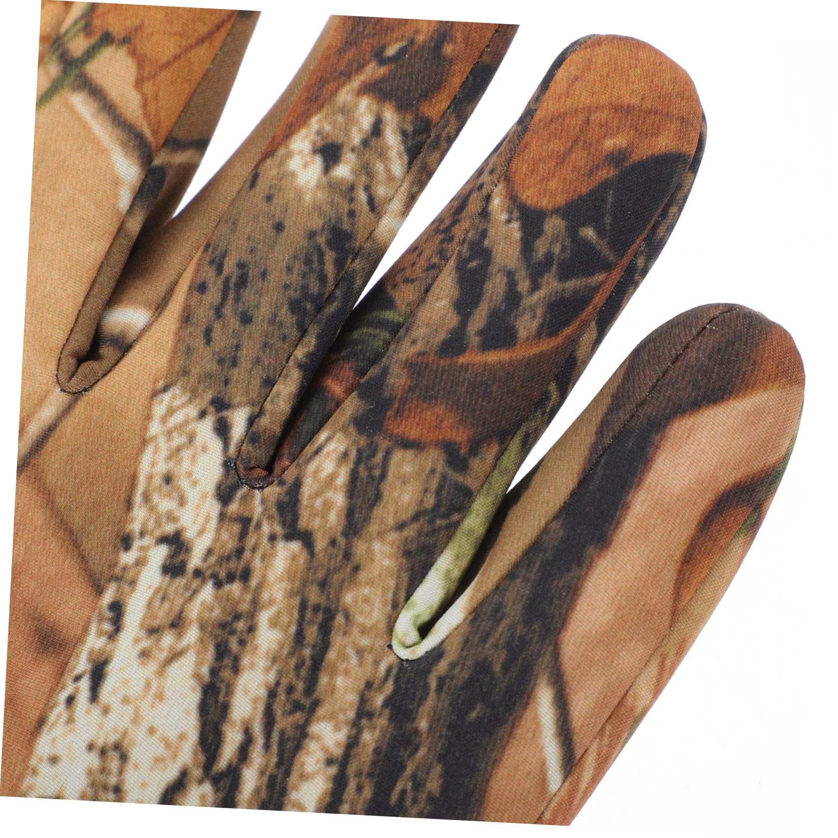 Didiseaon Guanti da Caccia Camouflage con Fodera in Pile Termico Guanti Outdoor Full Finger per Caccia Pesca e Attività Invernali XL Camouflage Jungle