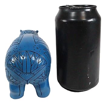 エジプト✨再生の神✨青いカバ 古代エジプトのお土産雑貨】【Blue Hippo】エジプト産の幸せを