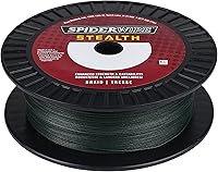 Vista 20 de Spiderwire Stealth Braid 3000 Yardas Verde musgo