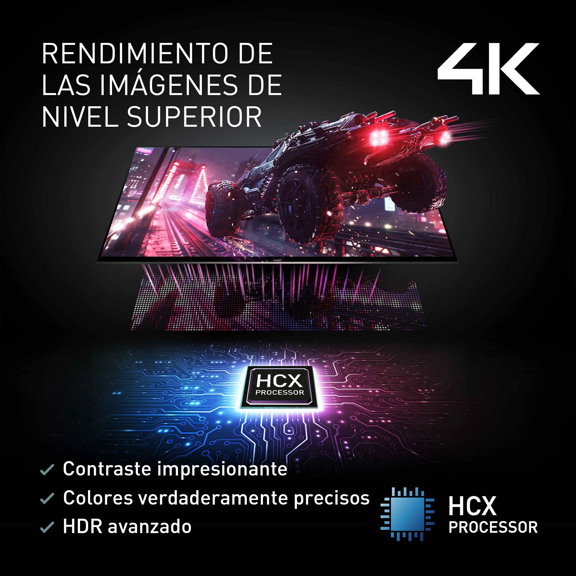 Panasonic Premium TV-48Z80BEZ, Serie Z80B, 48 Pulgadas, Smart TV OLED 4K Ultra HD, 2025, Fire TV, Dolby Vision y Atmos, Modo Juego Extremo, Compatible con Alexa y Apple, Bluetooth, Negro