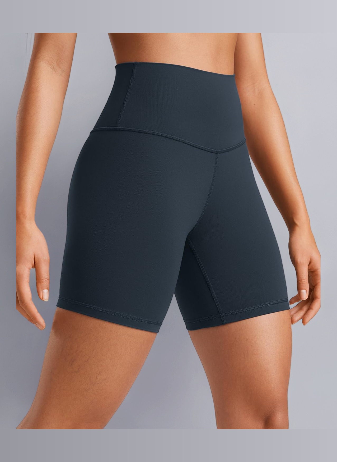 CRZ YOGA Womens Butterluxe Yoga Shorts - 2.5''/4''/6''/8'' High Waisted Workout Gym Leggings Running Spandex Biker Shorts