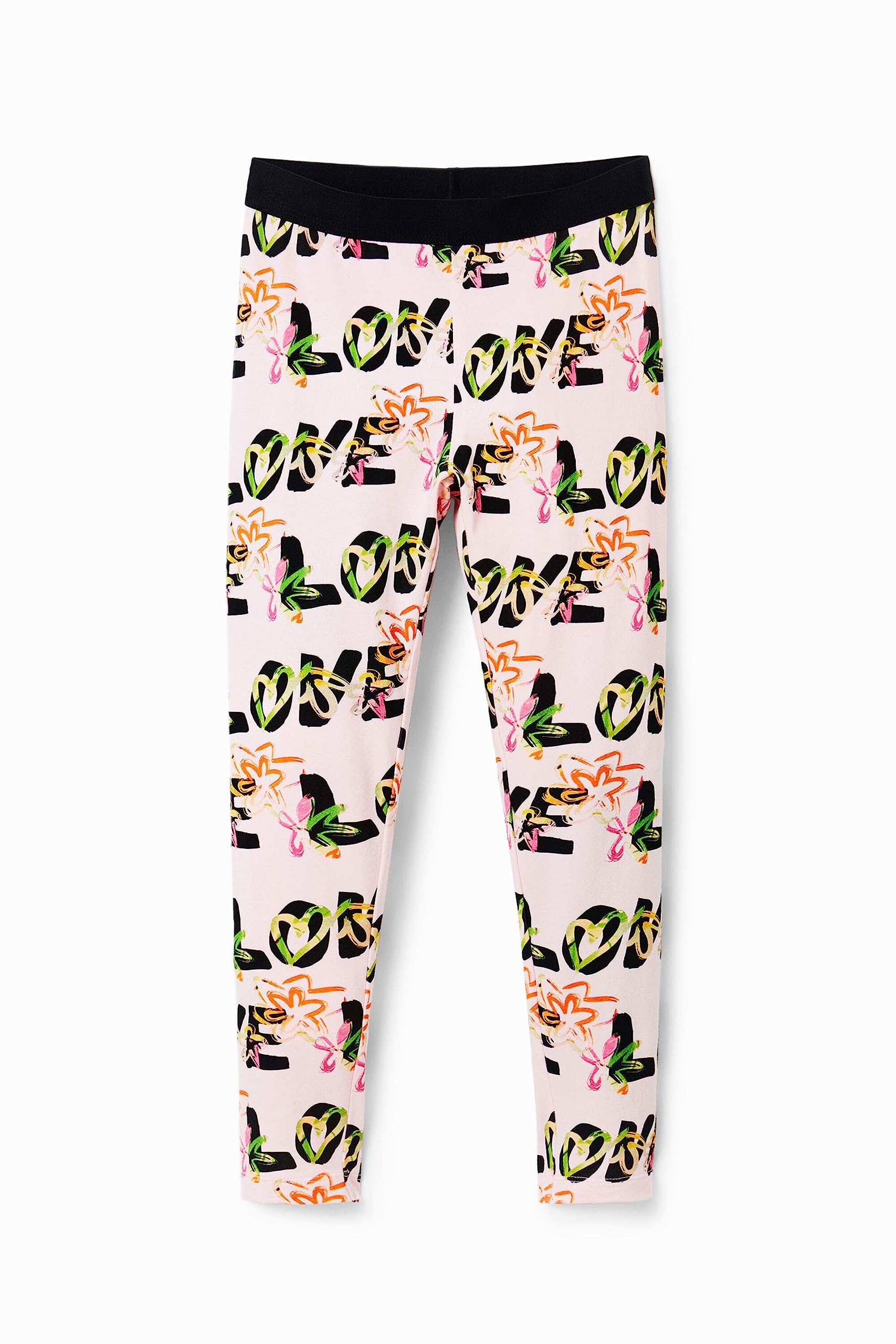 Desigual Hombre Rojo Leggings_garden, Leggings Muchachas, M