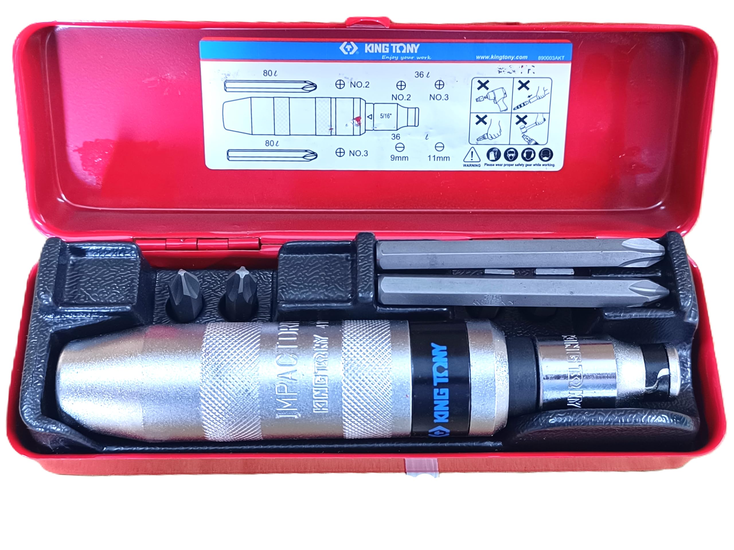 Impact Driver Set King Tony Impact Screwdriver