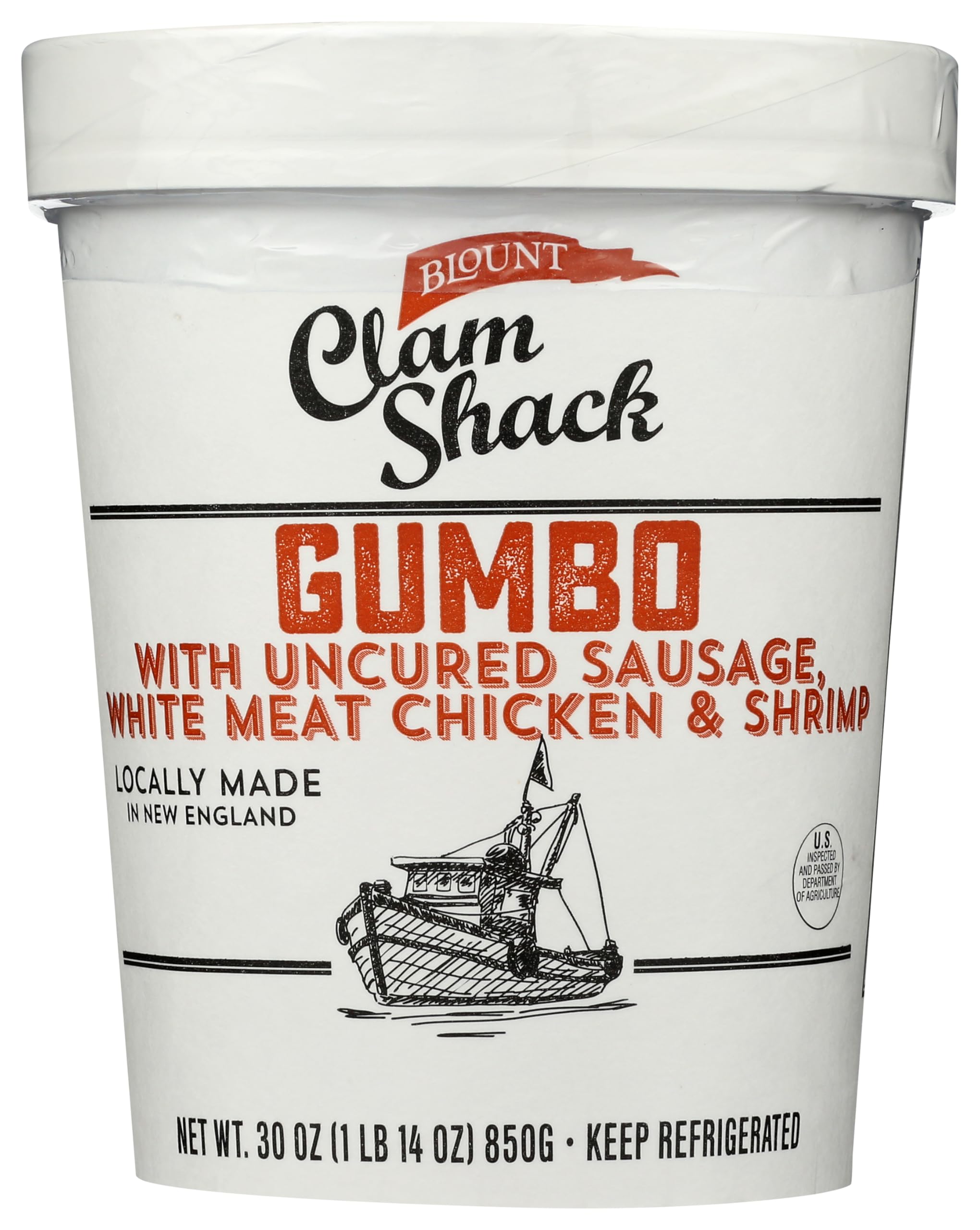 Blount Clam Shack, Soup Clam Shack Gumbo, 30 Ounce