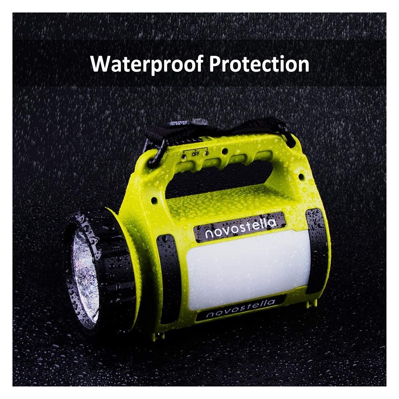 Rechargeable LED Torche, lumière de camping multifonctionnelle, projecteur de projecteur extérieur imperméable, lampe de poche à feuilles de puissance de 650lm, batterie de 2000MM, batterie de 2000mAh
