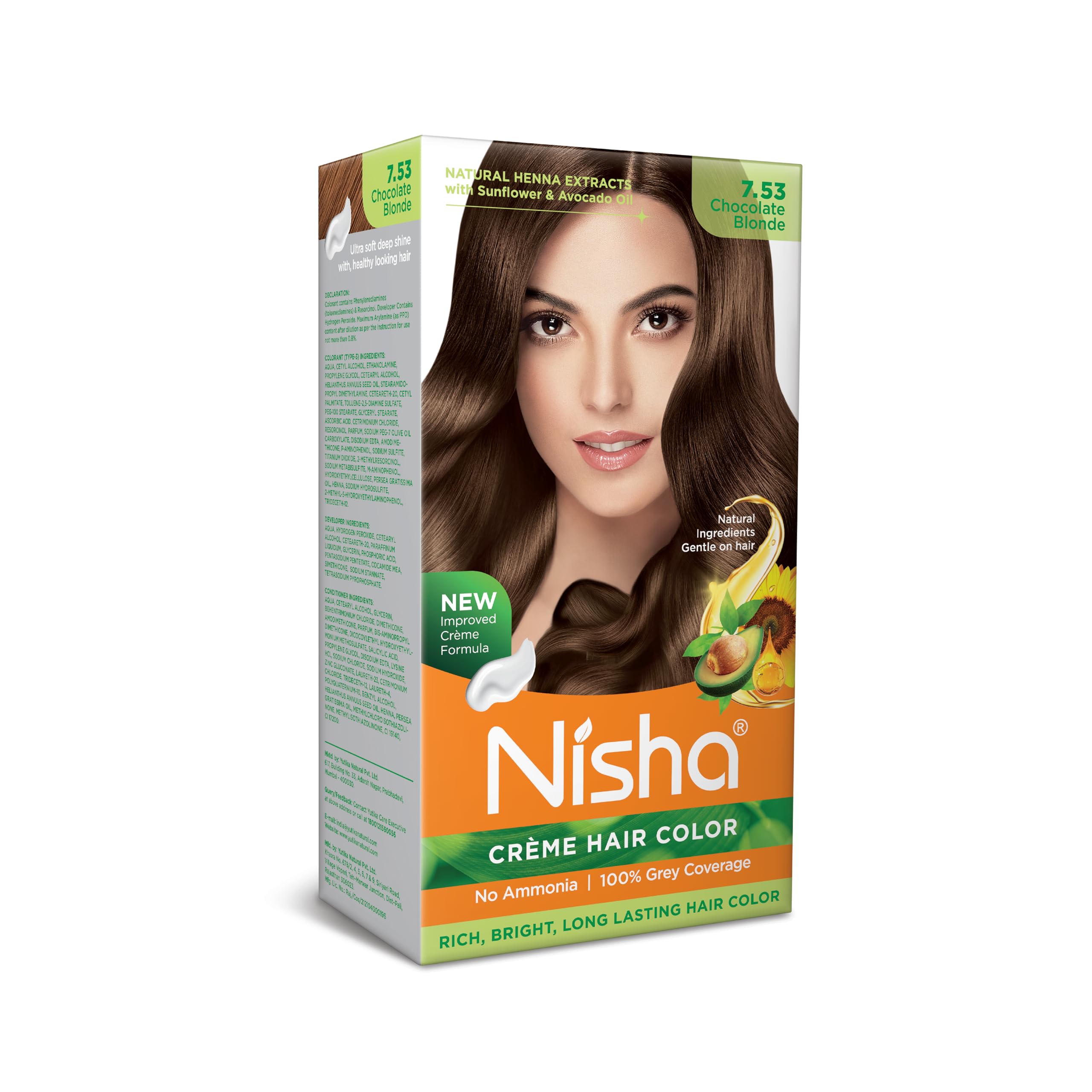 Nisha Creme Permanent Hair Color