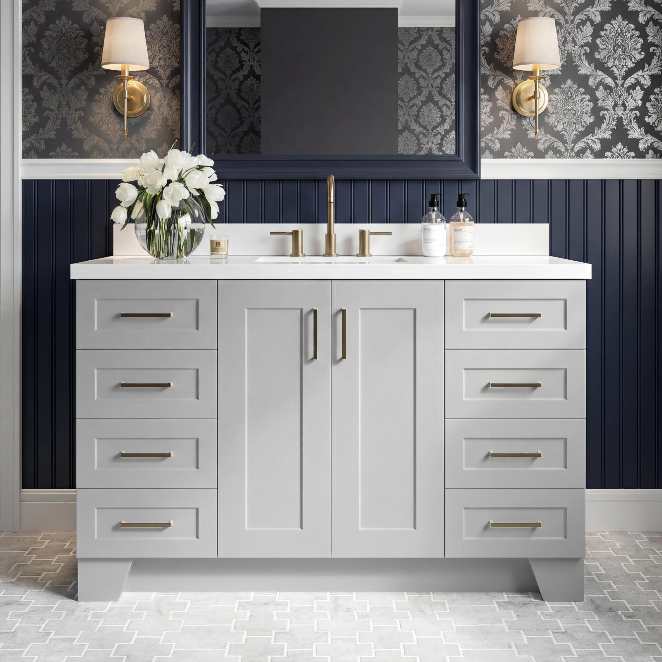 DKB Emilia 54 Grey Vanity