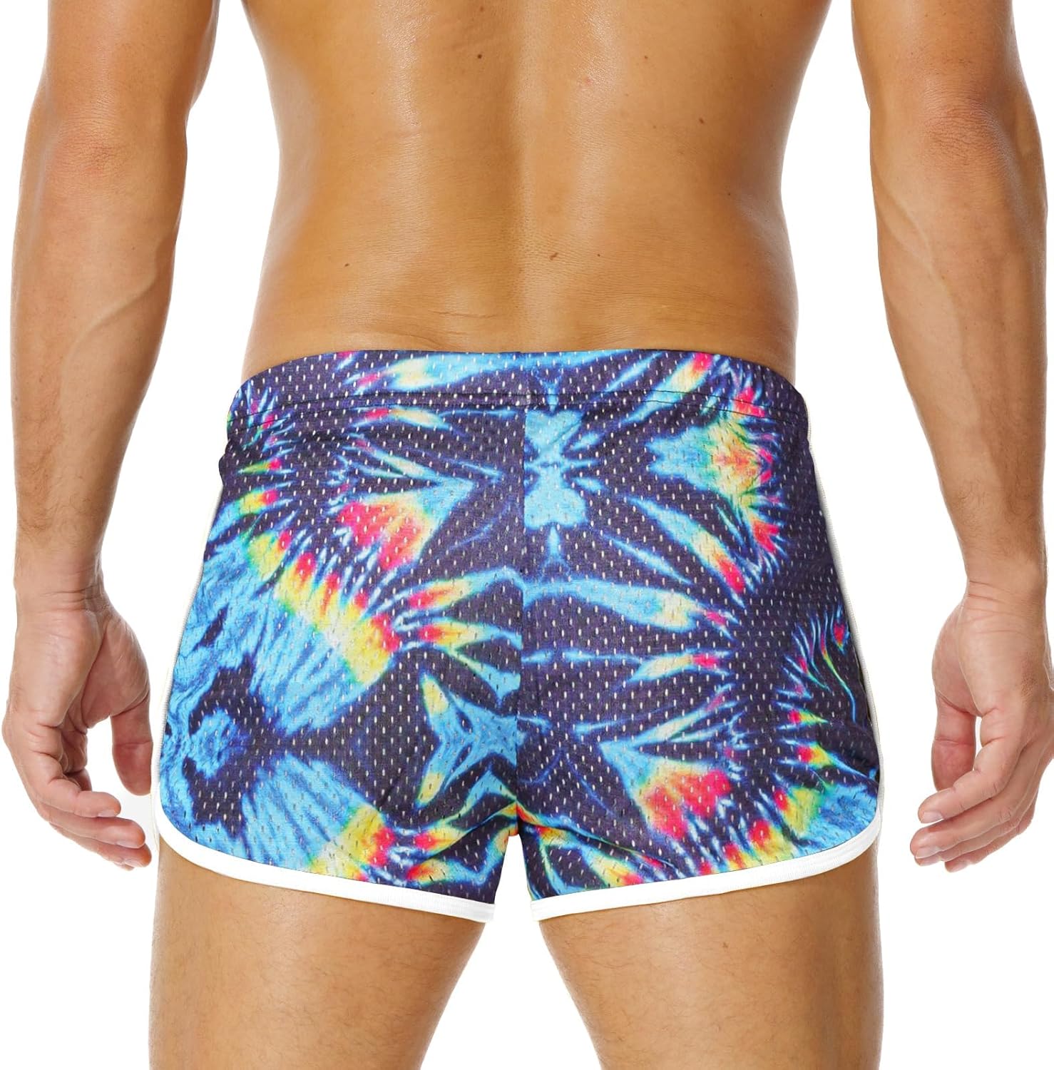 AIMPACT Mens Running Shorts Breathing Workout Gym Booty Short Shorts - Image 3