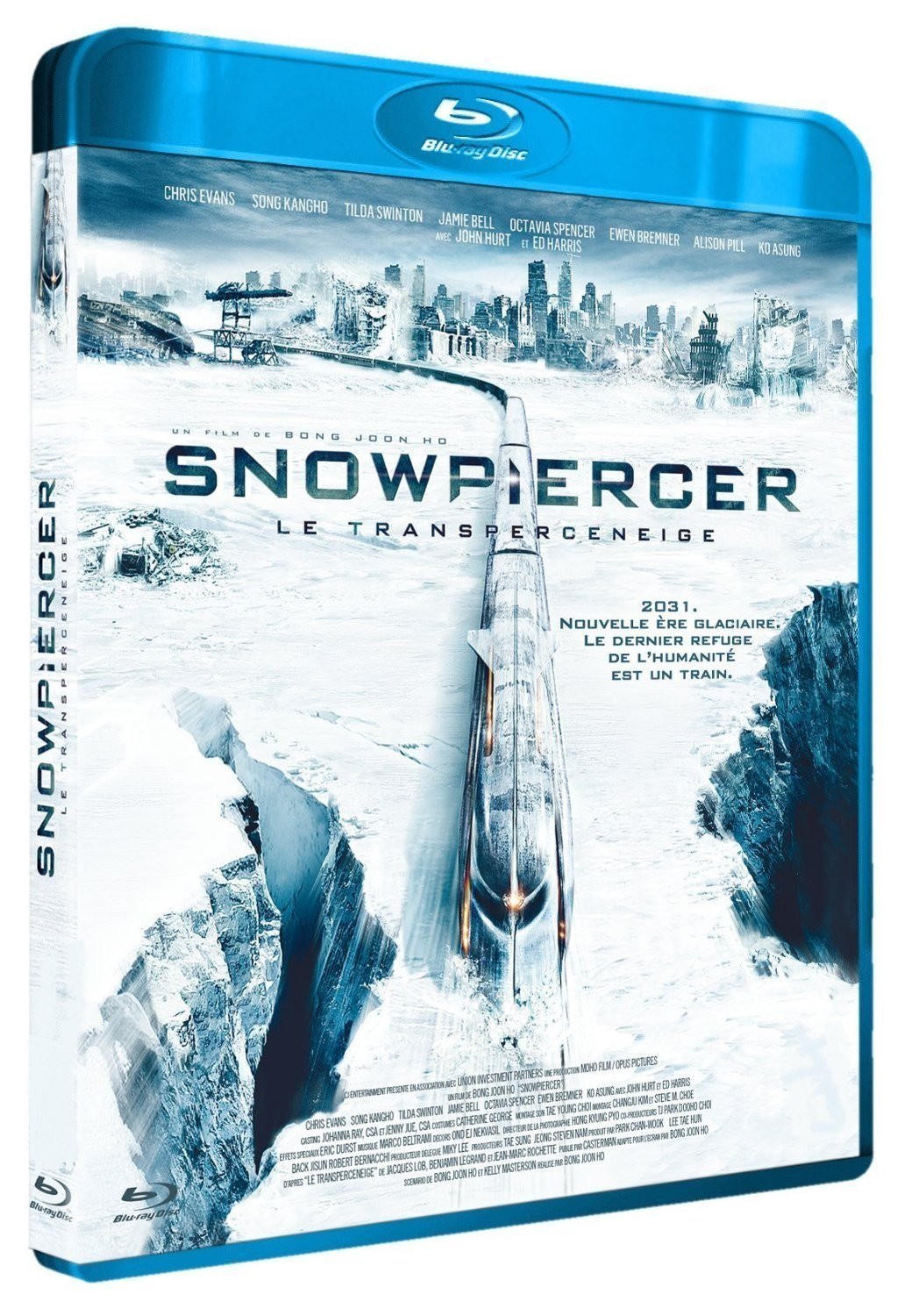 Snowpiercer Blu-ray para noches de cine distópico y coleccionistas en casa