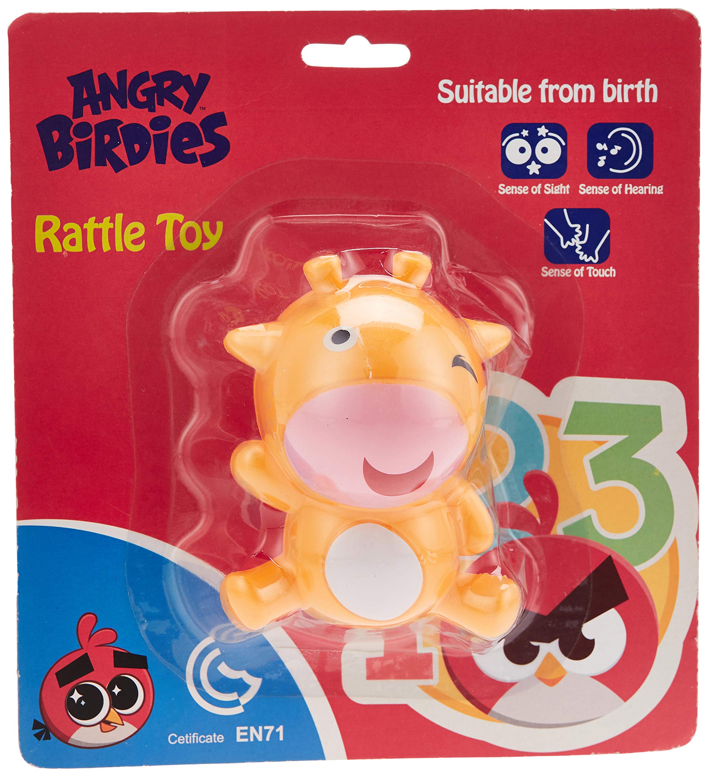 Angry BirdsRattle Toy Cow, Piece Of 1