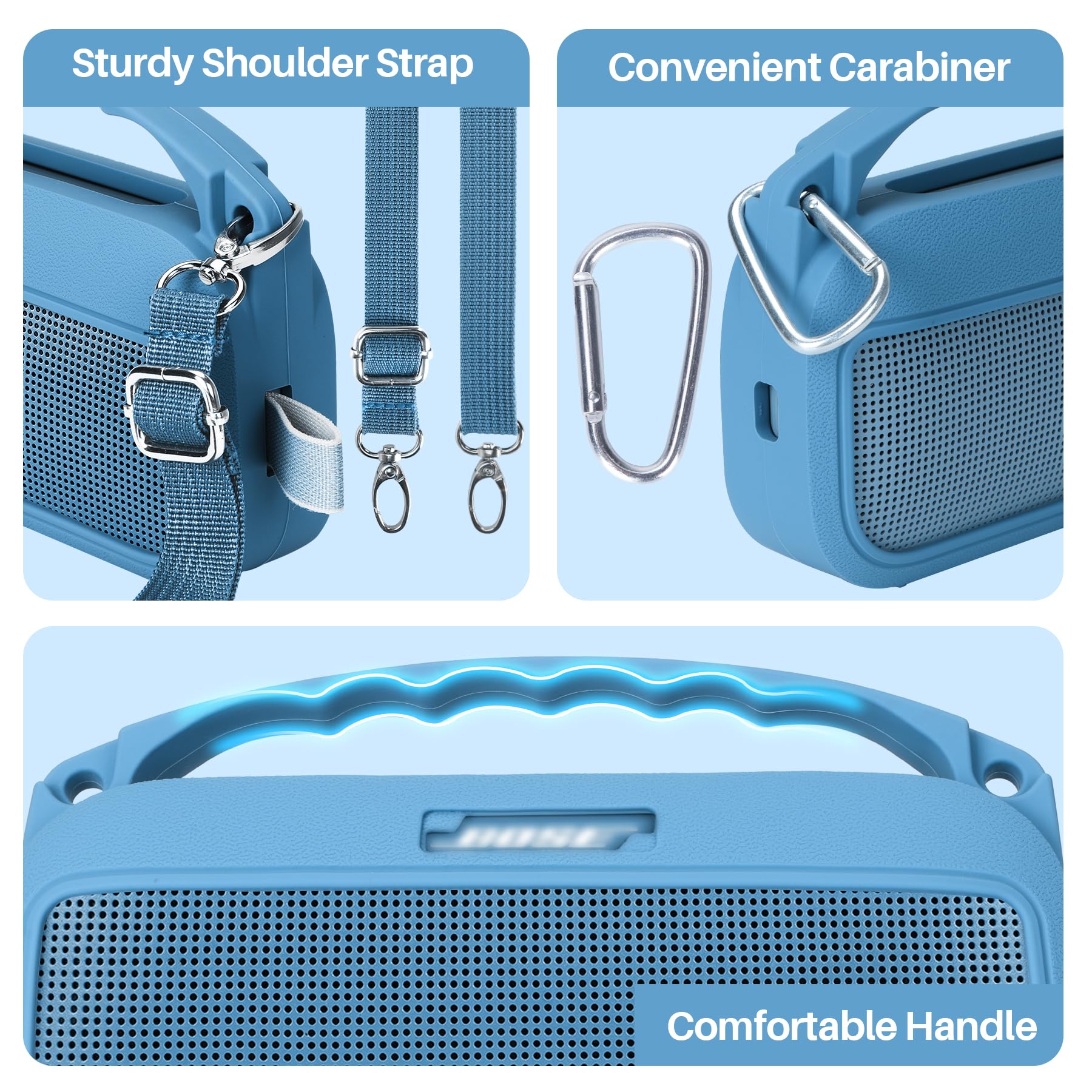 Amazon.co.jp: Lebakortシリコンケースに適合するBose SoundLink Flex