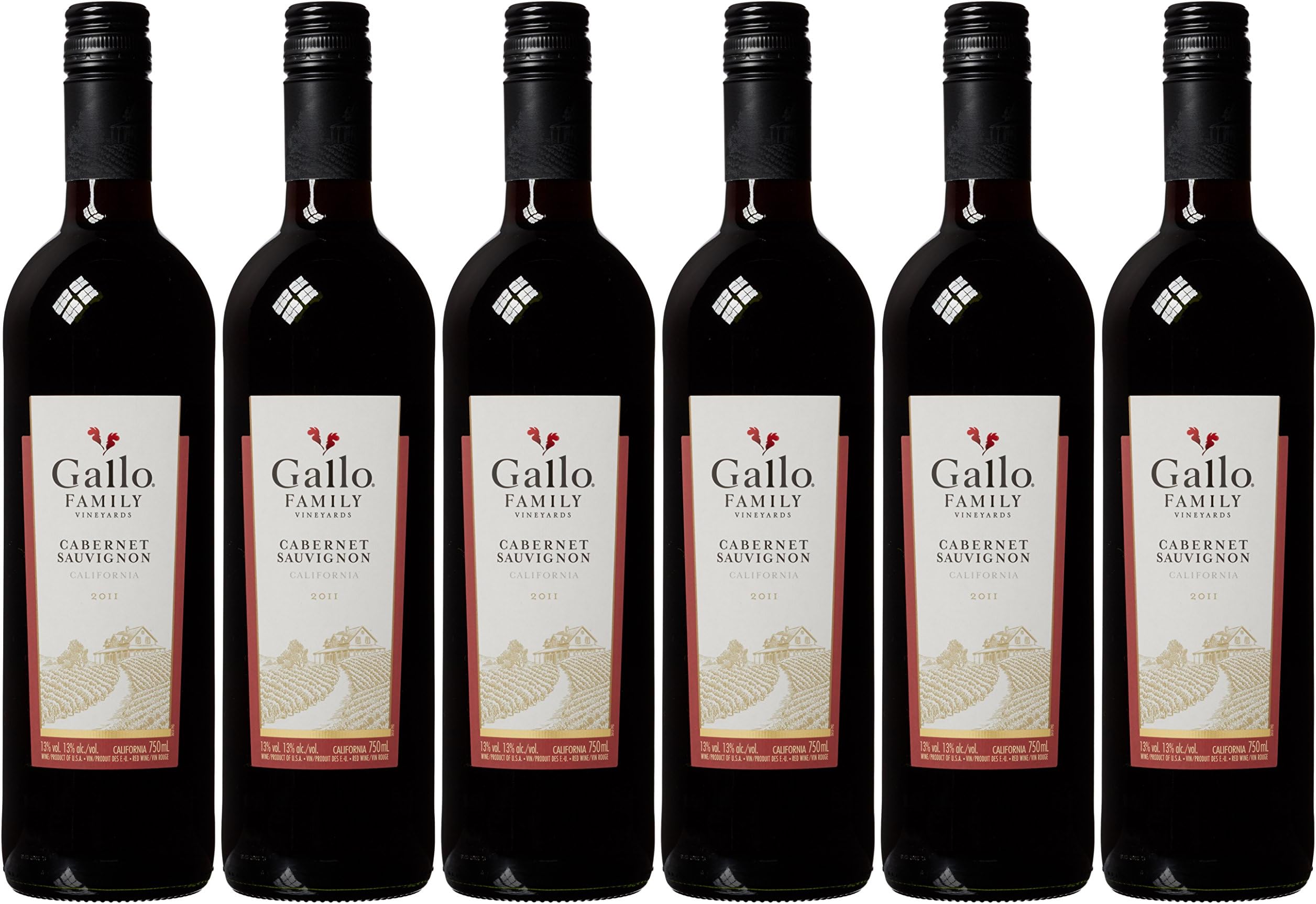 Gallo Family Vineyards Cabernet Sauvignon NV 75 cl (Case of 6)