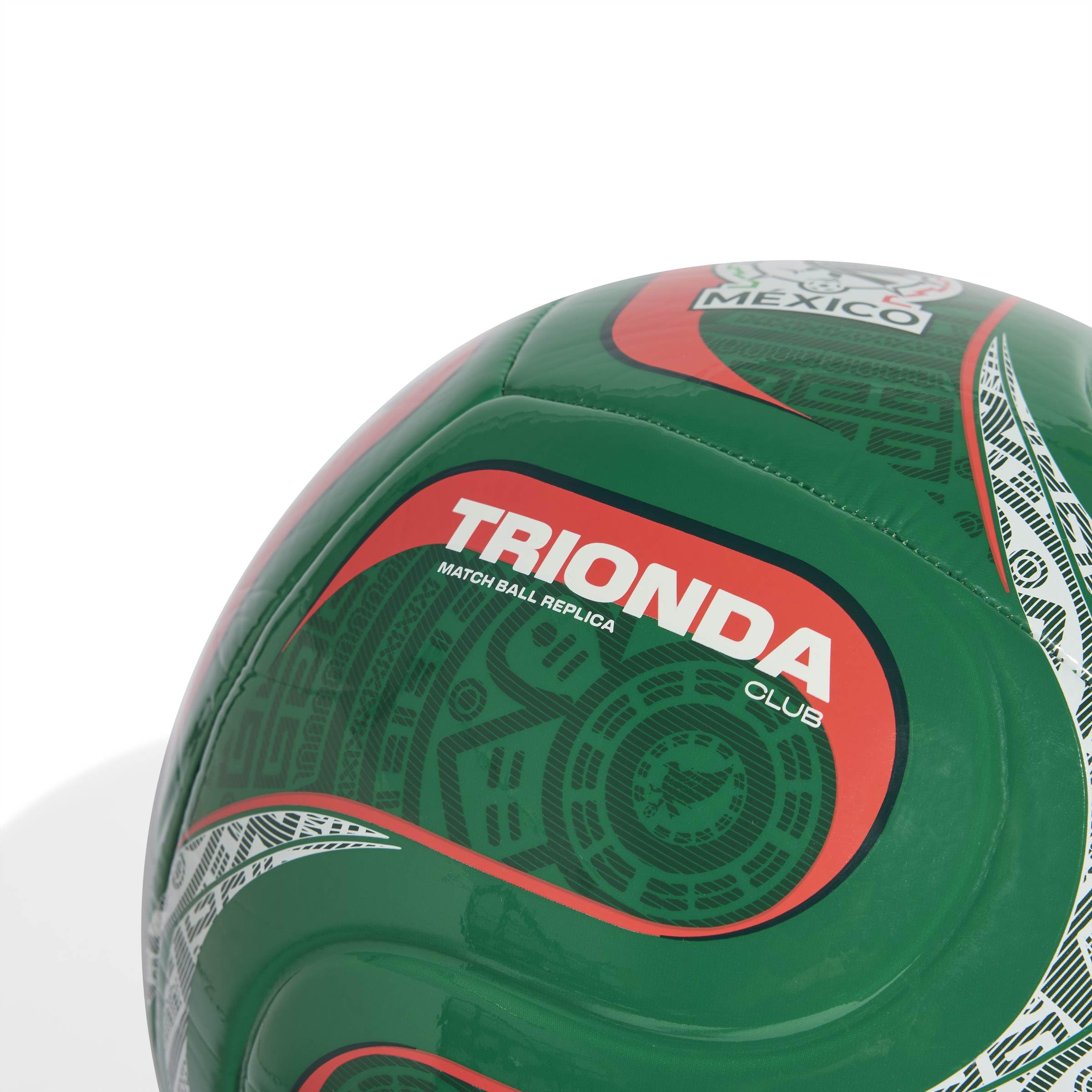 adidas Unisex-Adult FIFA World Cup 26 FMF Mexico Club Home Soccer Ball, Bold Green/Team Dark Green/Aurora Ivy, 5 - 4