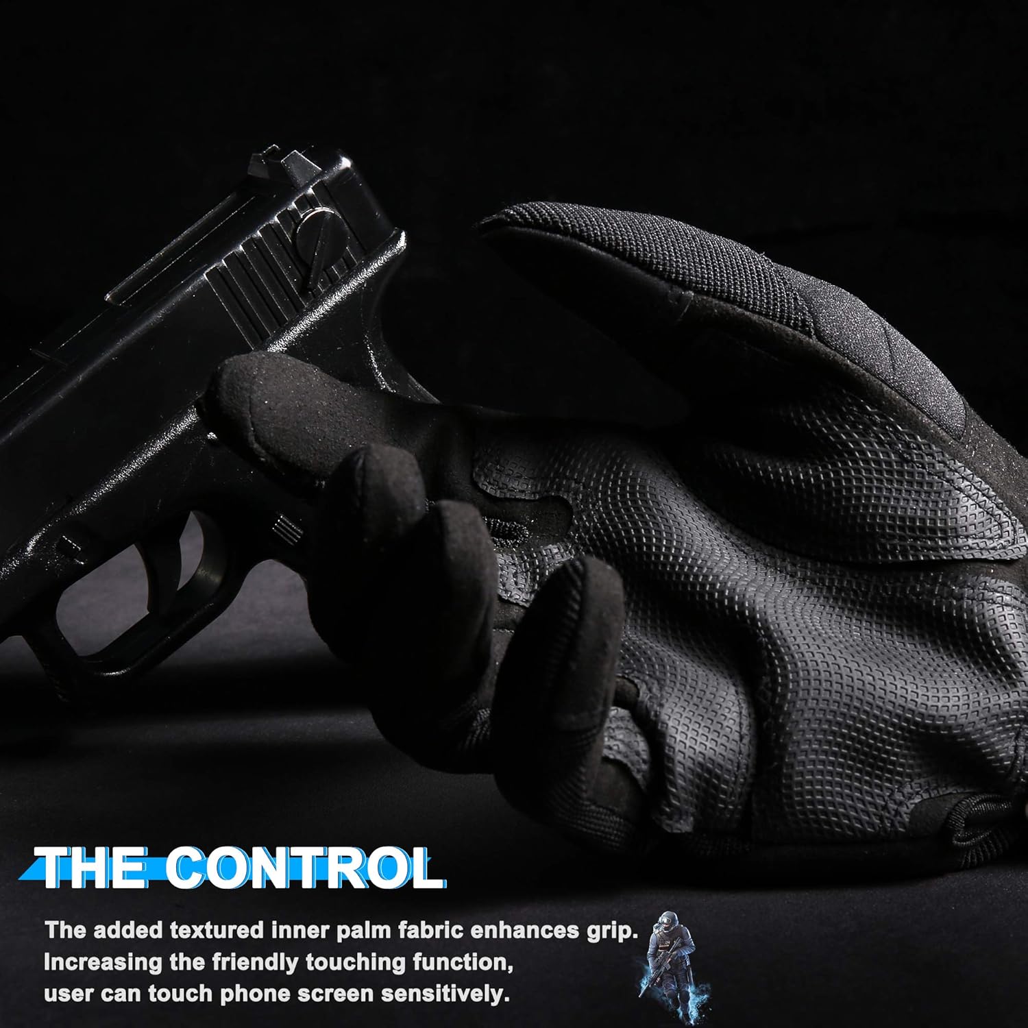 WTACTFUL Tactical Gloves for Men Touchscreen Airsoft Paintball Motorcycle Gloves : Sports & Outdoors