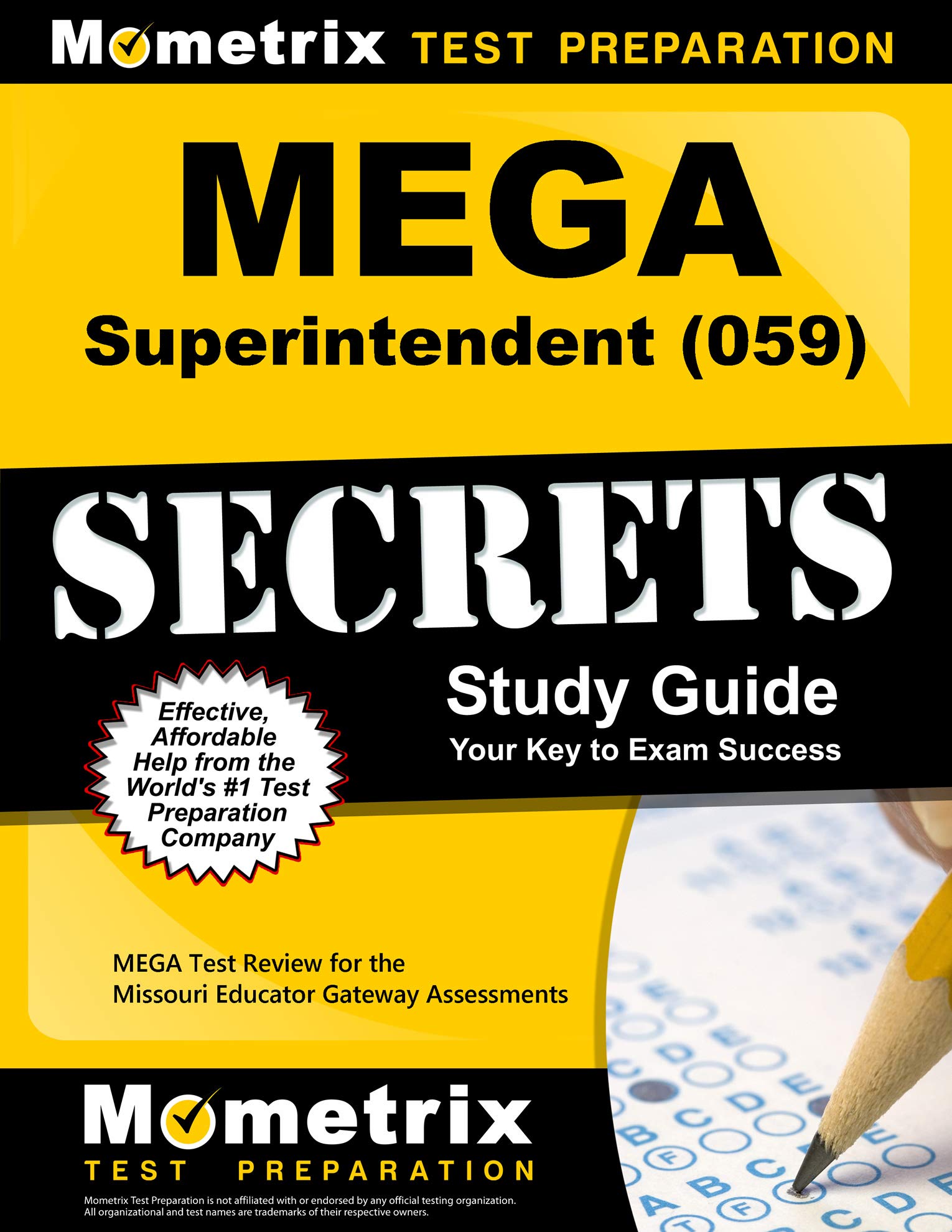 MEGA Superintendent (059) Secrets Study Guide: MEGA Test Review for the Missouri Educator Gateway Assessments