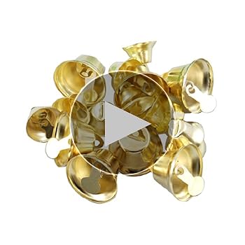 120個 ジングルベル ゴールド 小さなベル クラフト用 小さな クリスマス Amazon｜Operitacx 120個 ジングルベル ゴールド 小さなベル