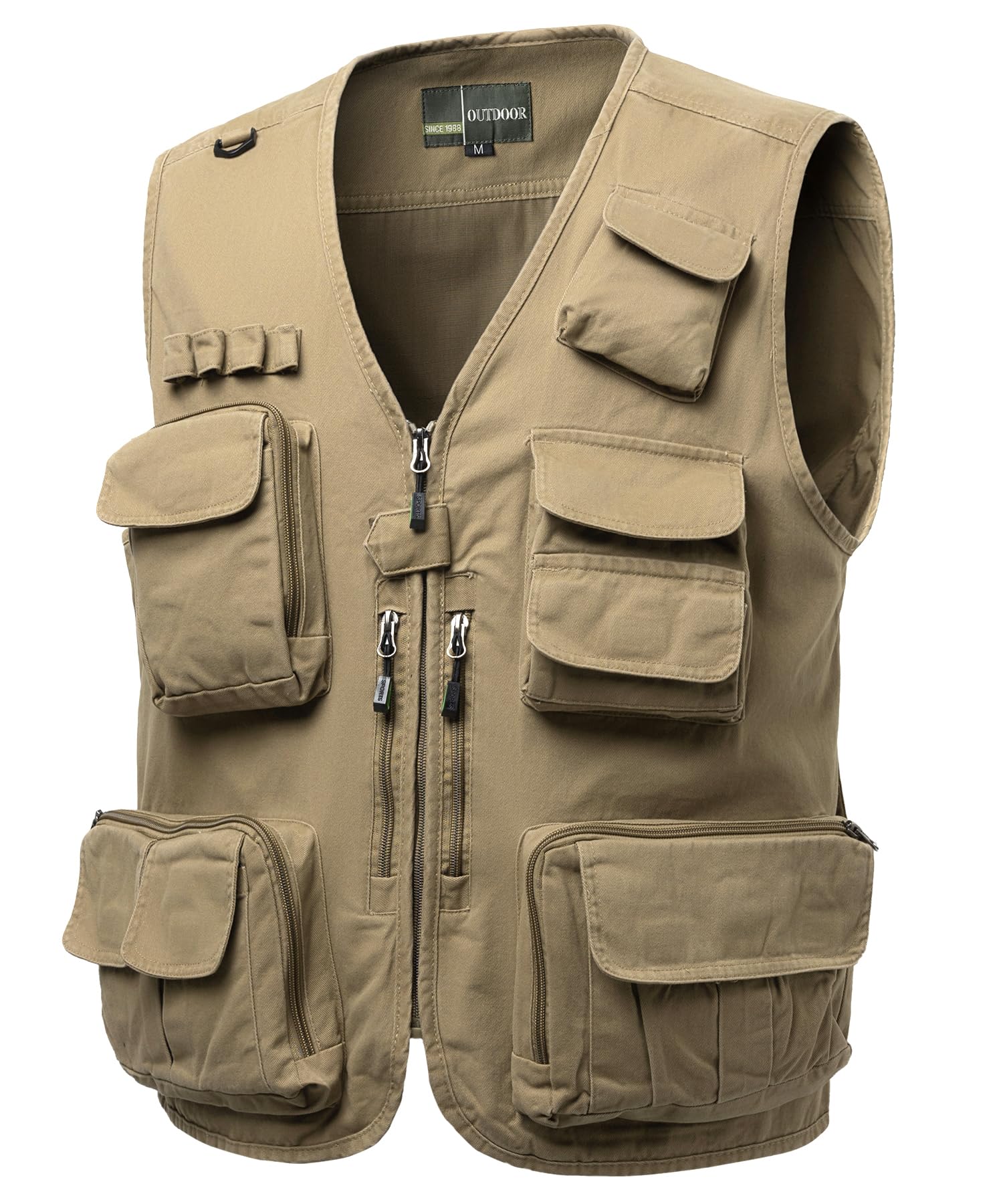 Gilet da Pesca Uomo Smanicato Estivo Gilet Sportivo da Lavoro Caccia Giubbotto Senza Maniche Multitasche