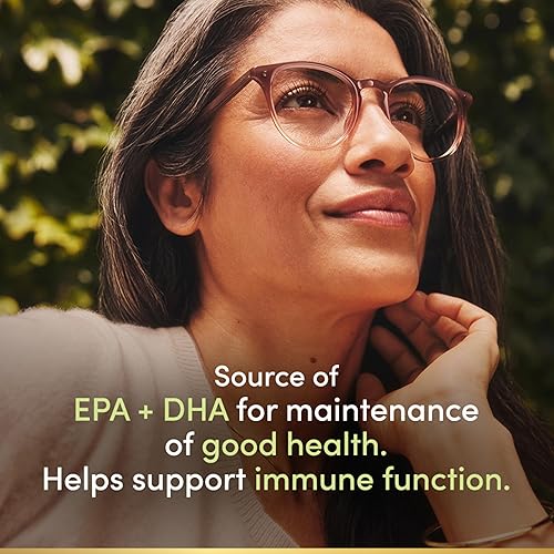 Miniatura 6 de Nature's Bounty Aceite de pescado Omega-3 + D3 1200 mg / Vitamina D3 1000IU 90 cápsulas blandas