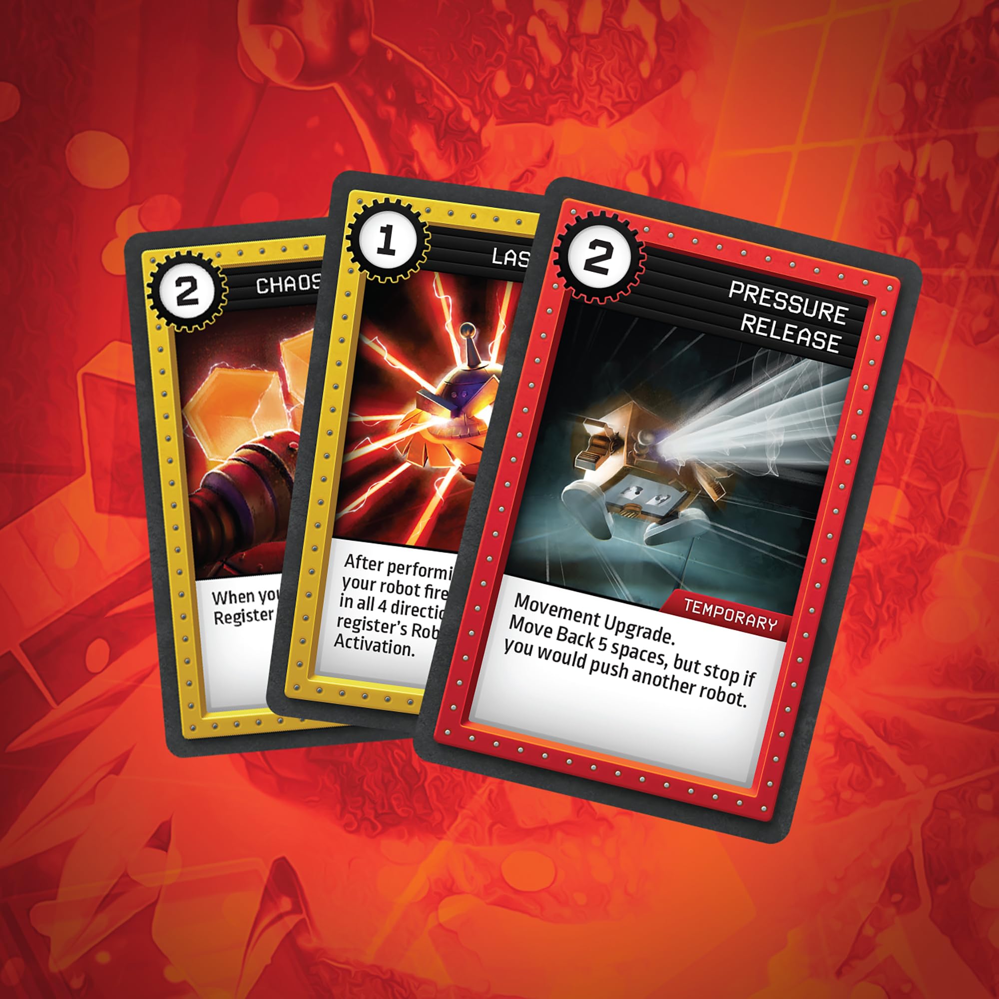 Renegade Game Studios Robo Rally Turn & Burn Expansion, Strategiczna gra wyścigowa, 2–6 graczy, 45–90 minut, Wiek 12+