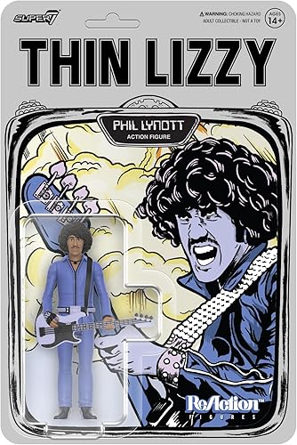 Miniatura 10 de Super7 Dimebag Darrell Figuras de Reacción Ola 01 - Dimebag Darrell (Culprit) Figura de Acción