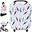 Carseat Canopy Covers for Breastfeeding - Baby Car Seat Covers Breastfeeding Cover Multi Use Boys and Girls Shower Gifts (Feather)