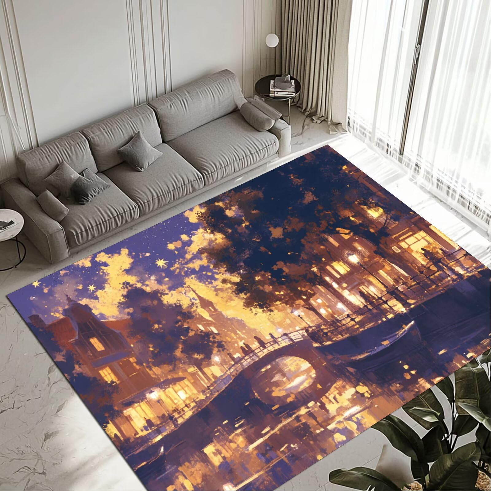 Tapis Scenic anti-glisse et lavable pour sécuriser et décorer votre entrée