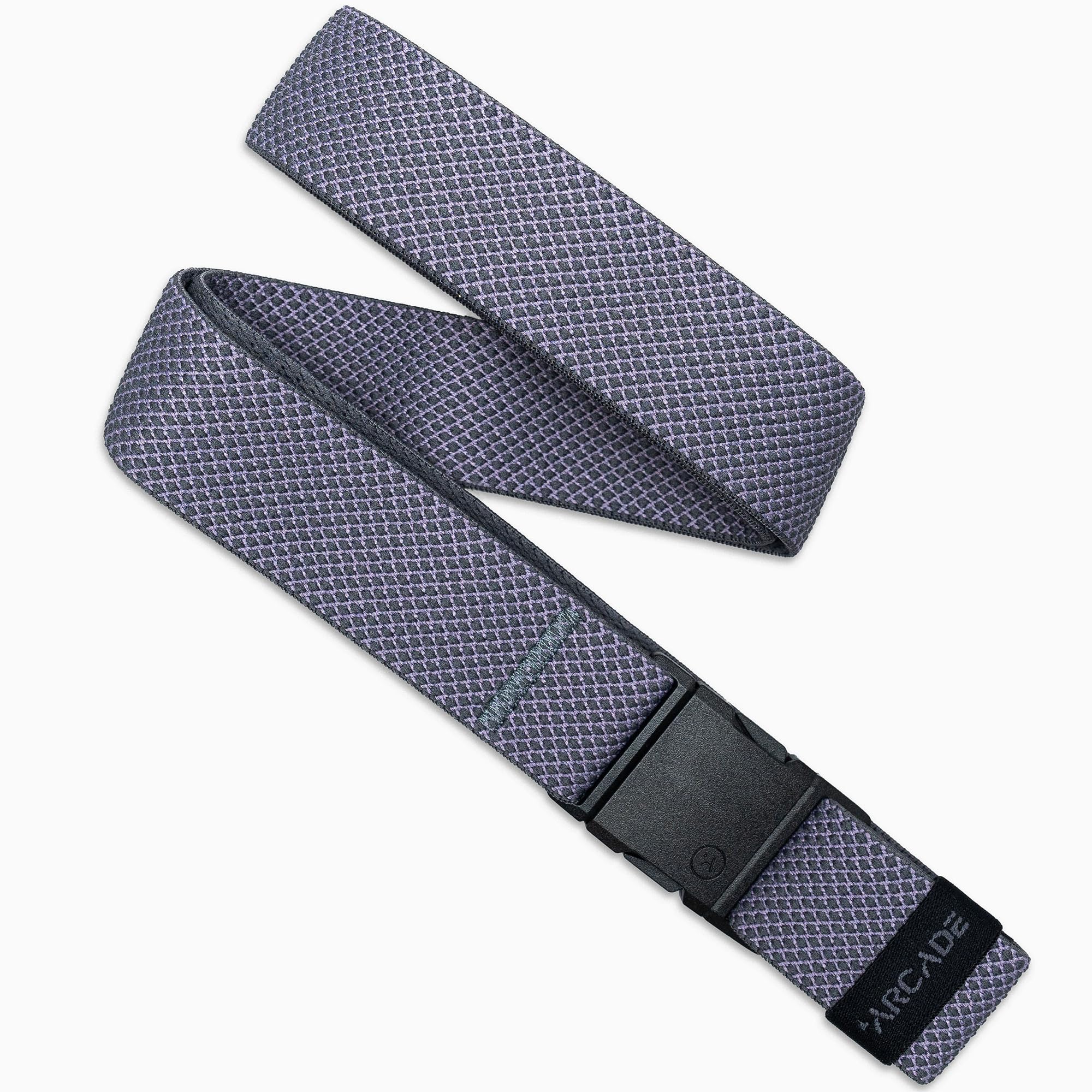 Arcade Belts A2 Slim Adventure Belt: Heavy Duty Stretch, Metal Free Buckle, Carry Slim-dusk, Standard (Up to 40"); 1.25" Slim Width