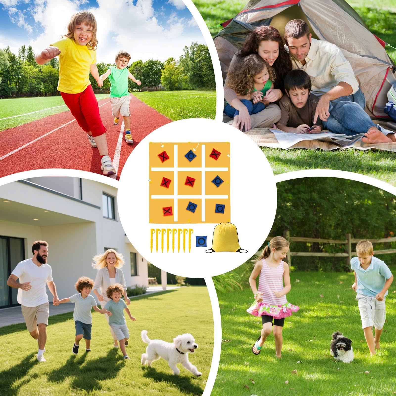 Giochi di Lancio con Bean Bag Attività Divertenti | di Tiro e Lancio Per Spiaggia Cortile all'Aperto Giardino Casa Famiglia Campeggio Festa Cortile Evento