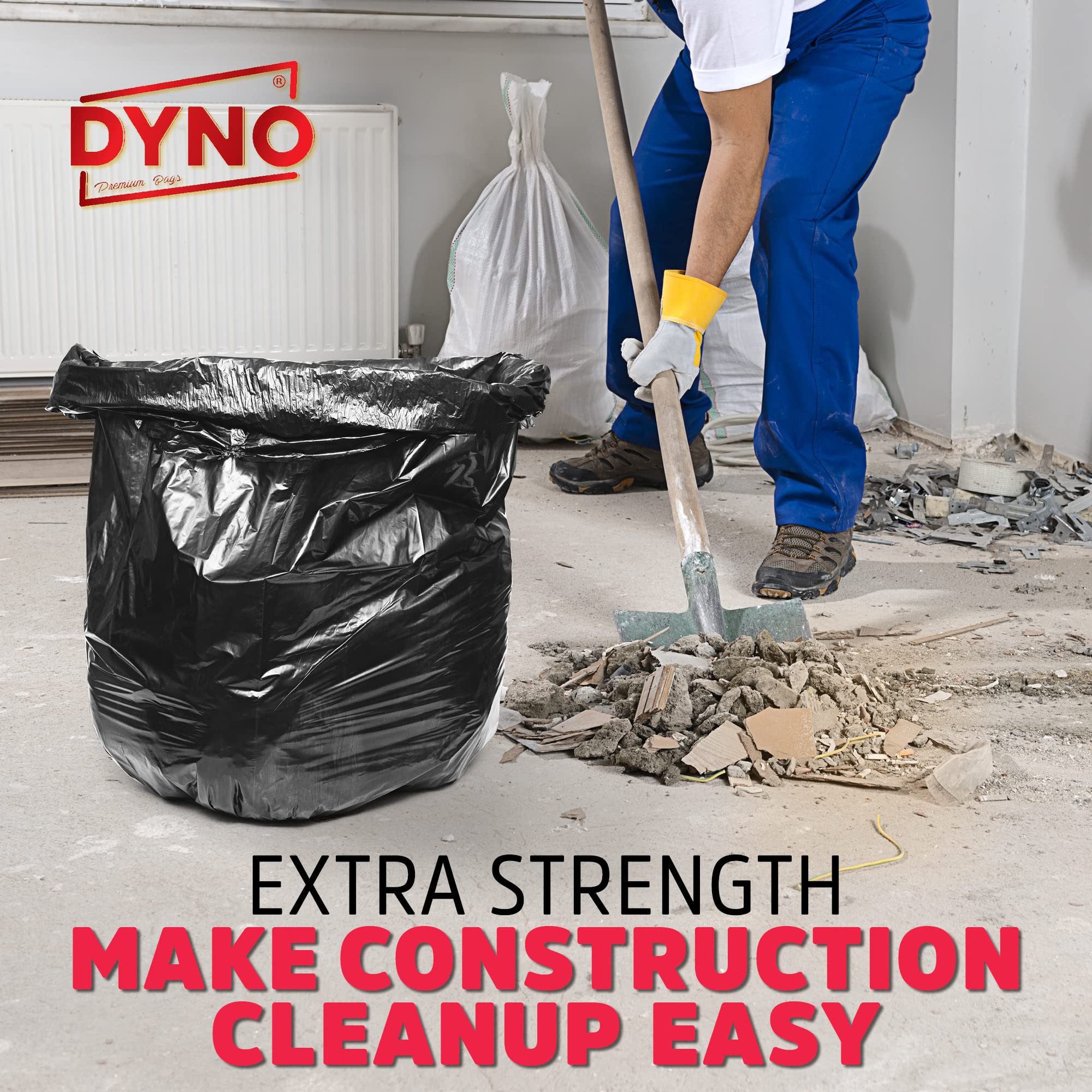 Lot De 25 Sacs Poubelle épais Et Très Résistants De 150