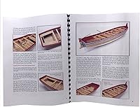 Vista 8 de Model Shipways 18th Century Longboat Kit de modelo de madera 148 Nivel principiante a intermedio Plancha en marco Kit modelo de barco