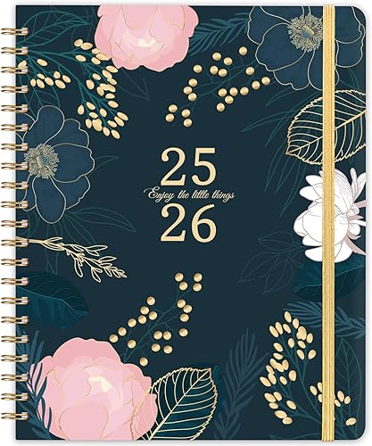 Agenda 2024 Agenda 2024, planificador semanal y mensual, 9 x 11 pulgadas, enero 2024 a diciembre 2024, con tapa dura gruesa, doble fuerte