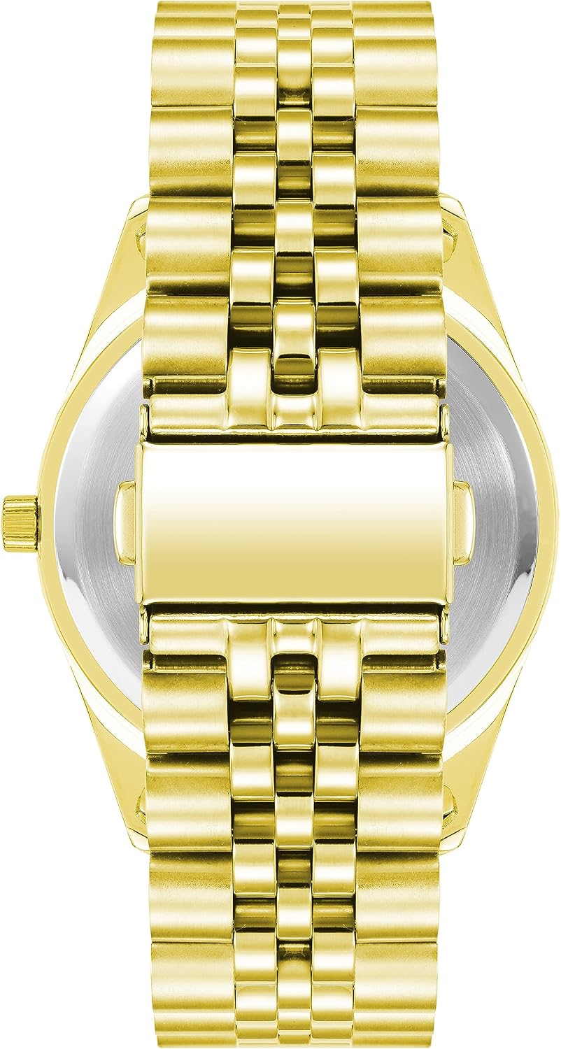 Armitron Men's Date Function Bracelet Watch, back view