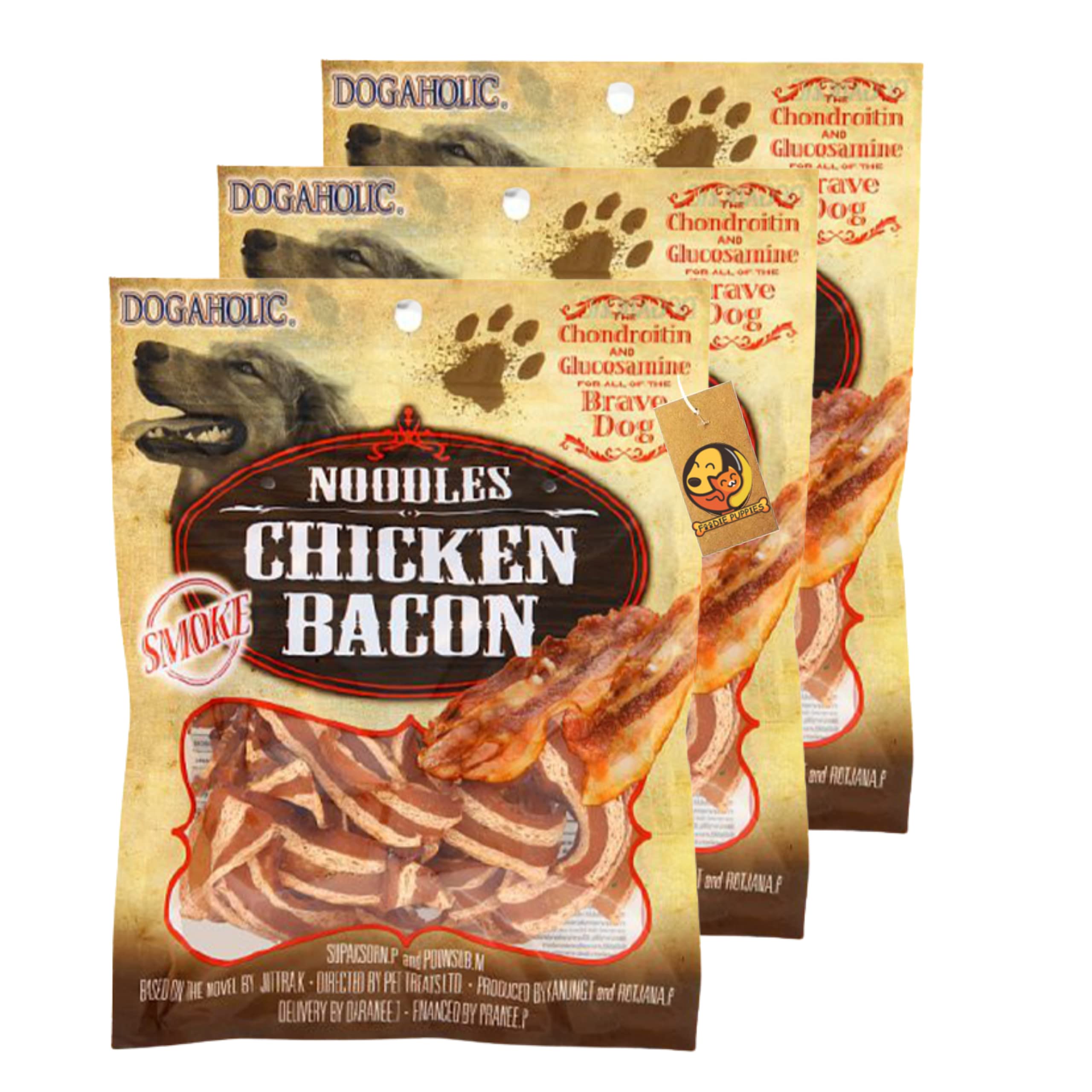 See full amazon price history chart for Dogaholic Chicken Bacon Smoke Noodle Strips Treat for Dogs - 130gm (Pack of 3) | Healthy & Highly Digestible Treat Suitable for All Breeds Size | Sold by Foodie Puppies with Free Key Ring Dogaholic Chicken Bacon Smoke Noodle Strips Treat for Dogs - 130gm (Pack of 3) | Healthy & Highly Digestible Treat Suitable for All Breeds Size | Sold by Foodie Puppies with Free Key Ring (B09FHJWXX7) Amazon Price History, Amazon Price Tracker