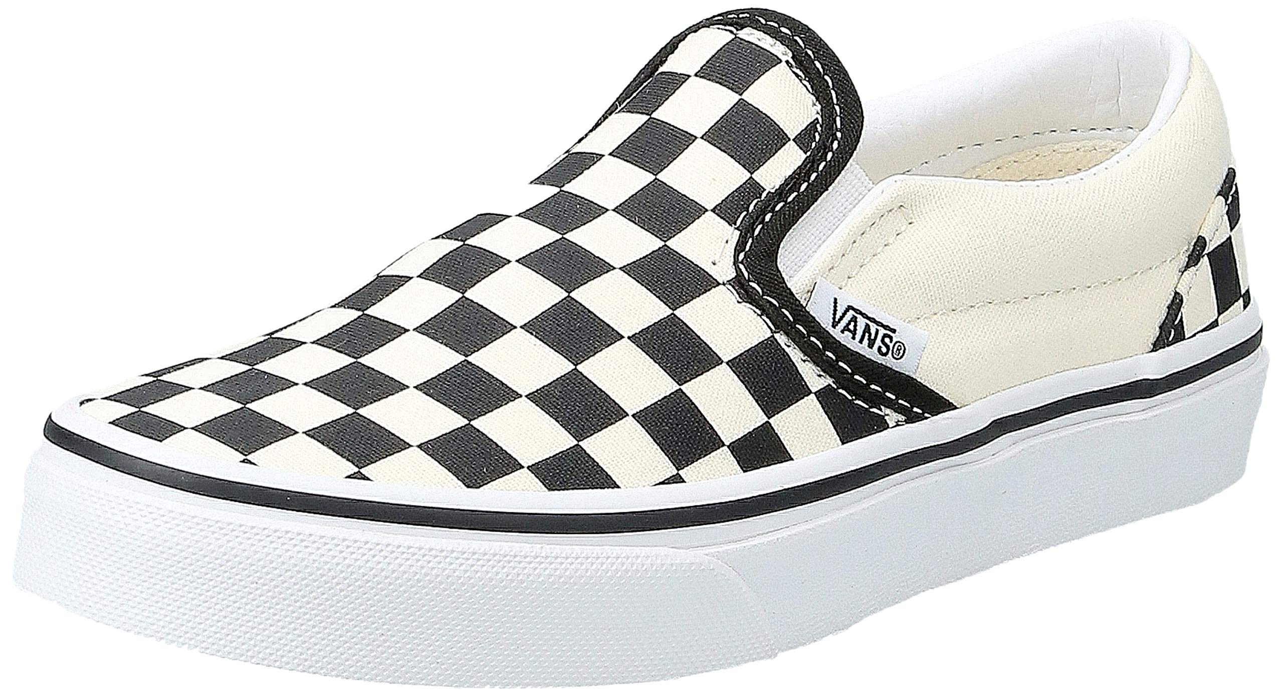 Vans Classic Slip-On Low-Top Kinder – Checkerboard Mehrfarbig, Größe 32 EU
