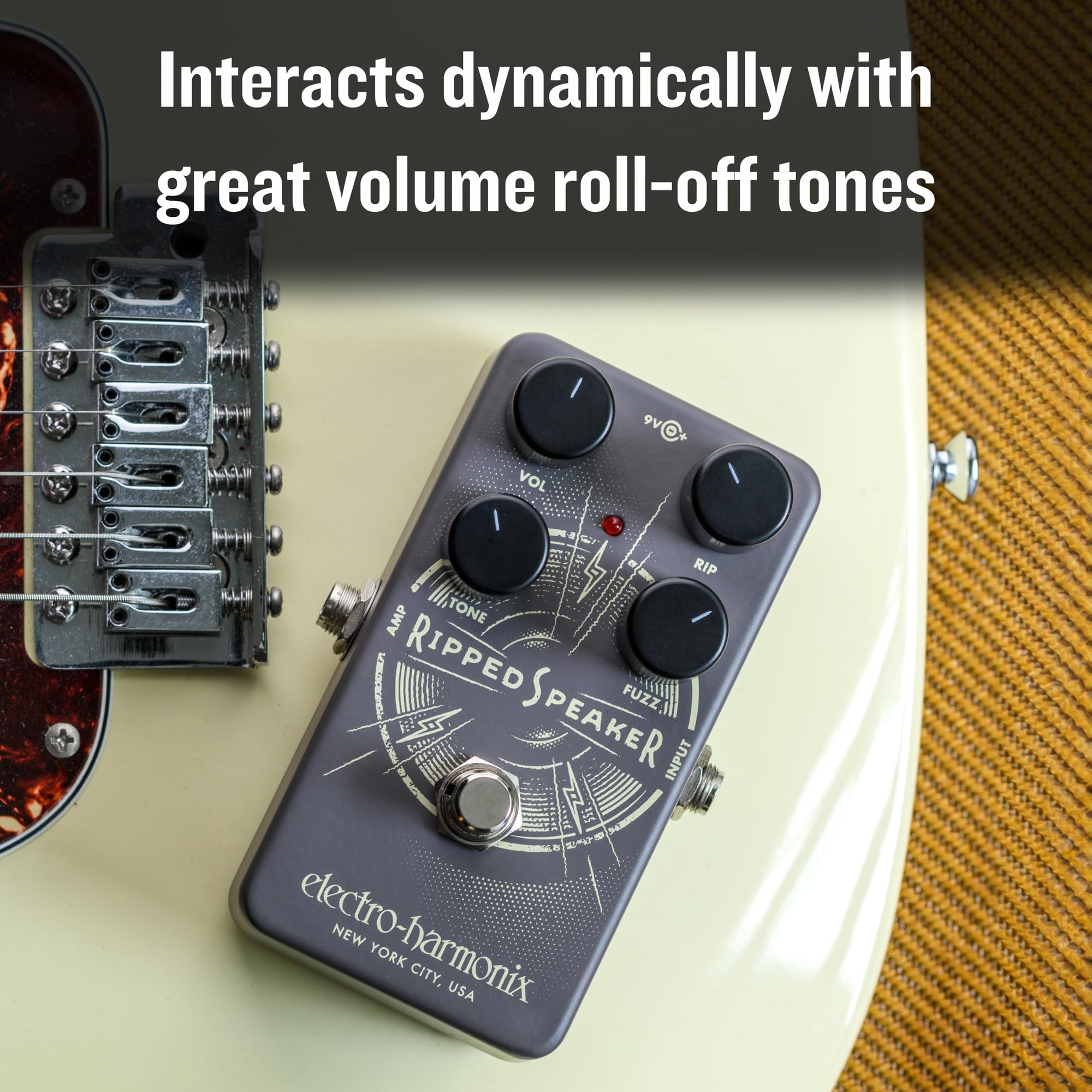 Electro Harmonix Ripped Speaker Fuzz - Distortion do gitar