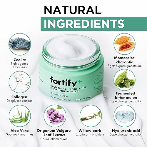 Miniatura 4 de Paquete de valor hidratante limpiador, protege, revitaliza y refresca tu piel, ácido hialurónico, aloe y colágeno, vegano, sin alcohol ni crueldad,