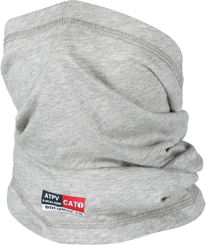 FR Neck Gaiter Face Mask for Summer 4oz EX Soft Lightweight CAT1