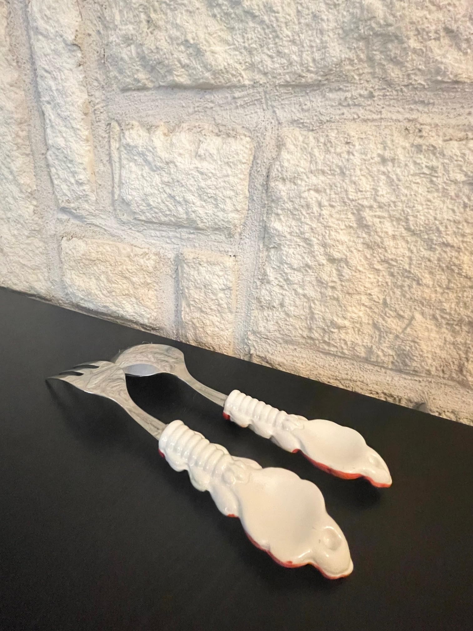 イタリア並行輸入! レモン柄 スプーン・フォークサーバー カトラリー イタリア並行輸入! レモン柄 スプーン・フォークサーバー カトラリー